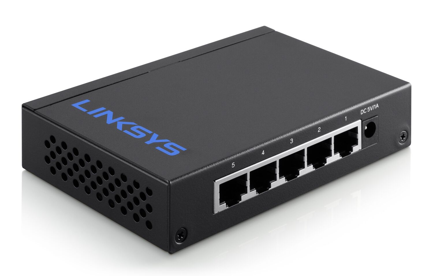 SWITCH LINKSYS LGS105 - 5 PUERTOS - 10/100/1000 - CAJA METALICA