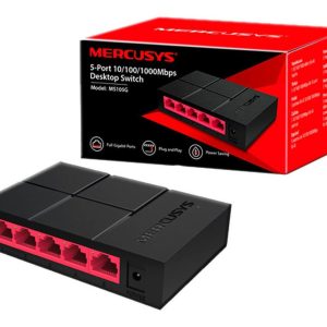 WITCH MERCUSYS 5 PUERTOS 10/100/1000 - MS105G