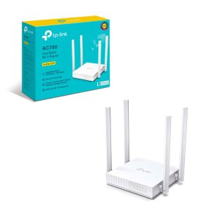 ROUTER TP-LINK ARCHER C24 - DUAL BAND - AC750 - 4 ANTENAS