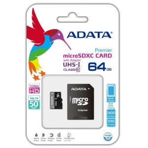 MEMORIA MCRO SD ADATA 64GB CLASE 10